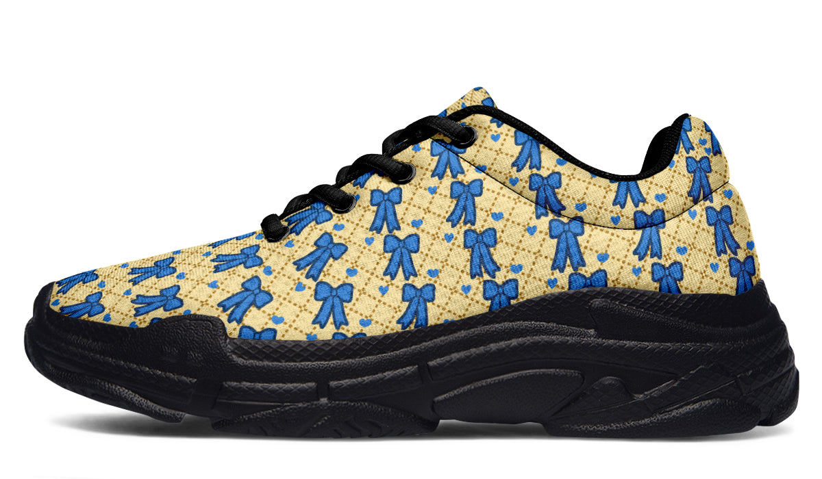 Cobalt Bows on Butter