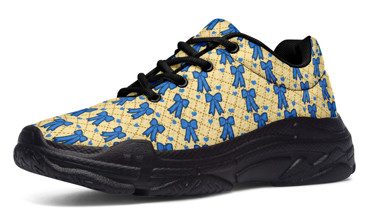 Cobalt Bows on Butter
