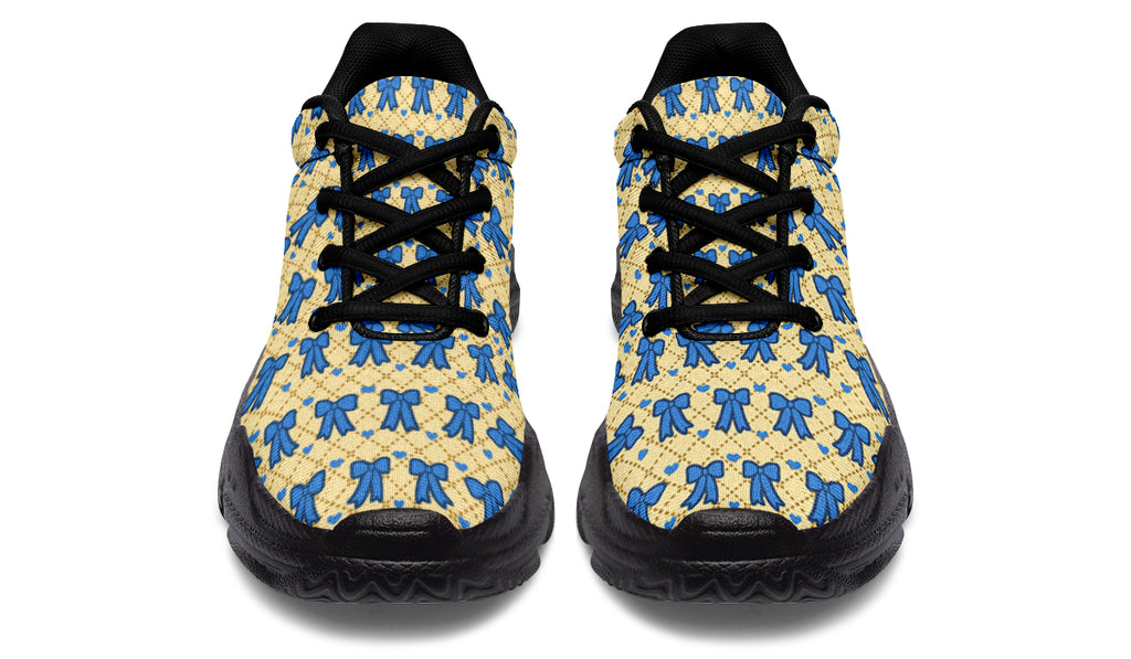 Cobalt Bows on Butter
