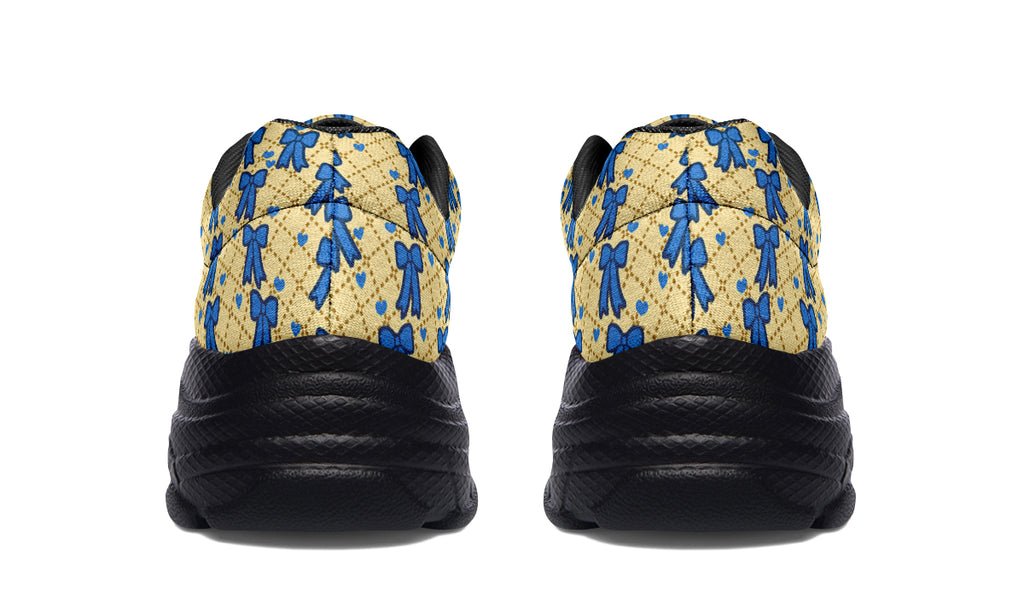 Cobalt Bows on Butter