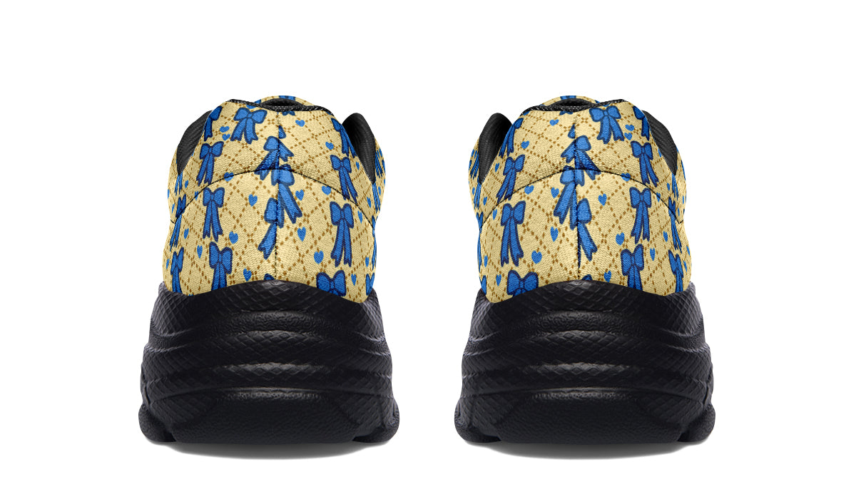 Cobalt Bows on Butter