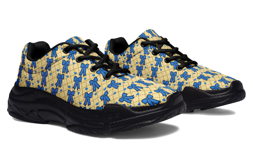 Cobalt Bows on Butter