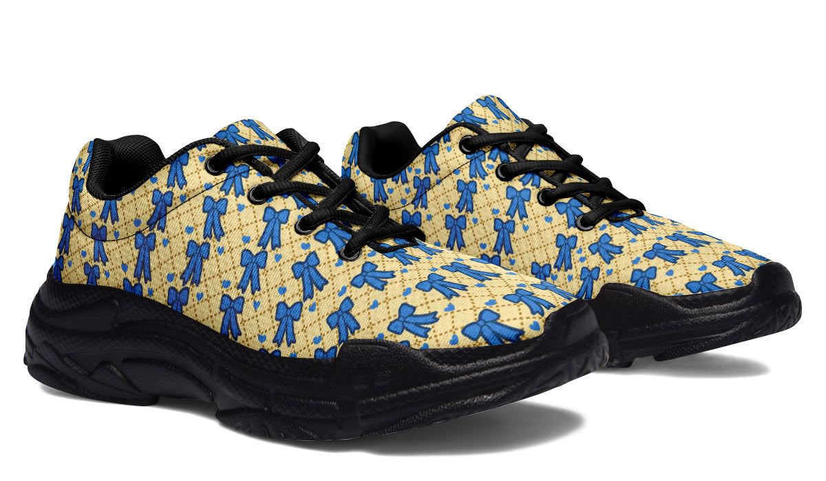 Cobalt Bows on Butter