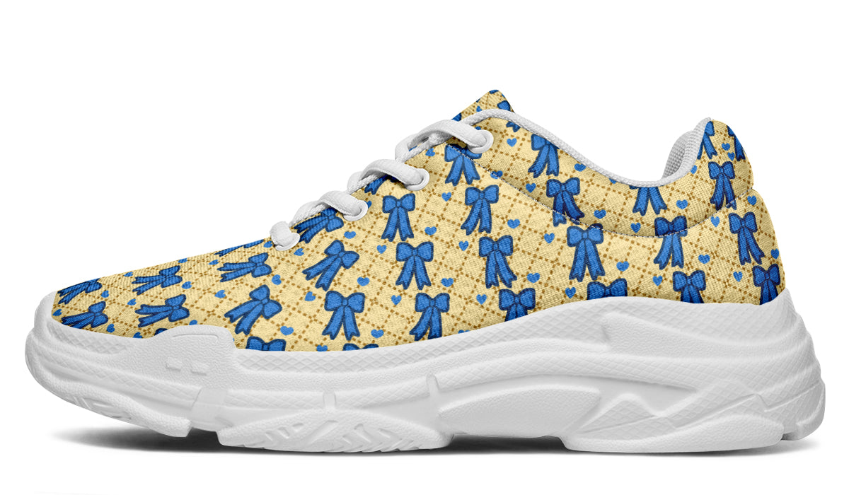 Cobalt Bows on Butter