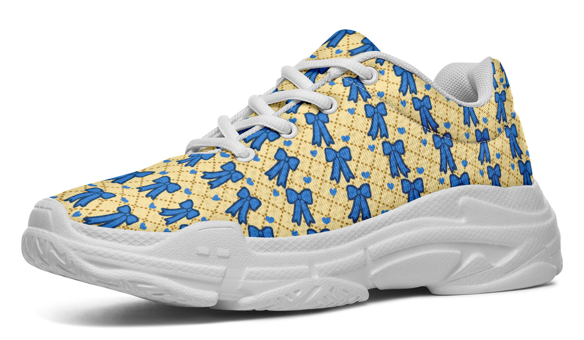 Cobalt Bows on Butter