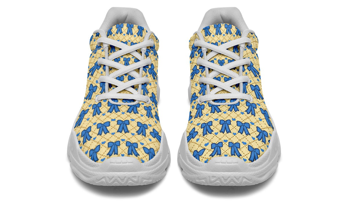 Cobalt Bows on Butter