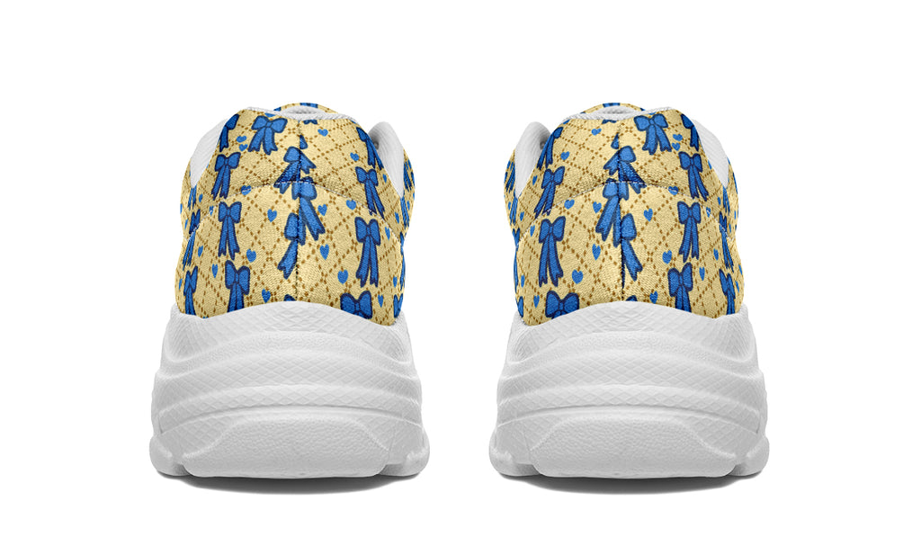 Cobalt Bows on Butter