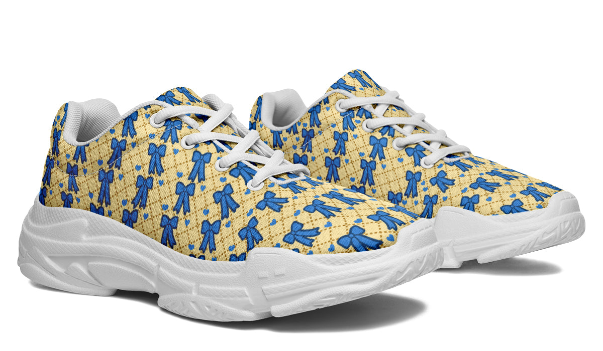 Cobalt Bows on Butter