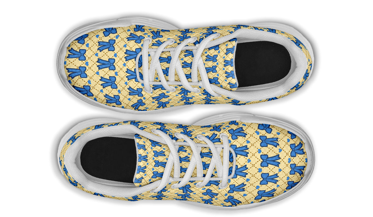 Cobalt Bows on Butter
