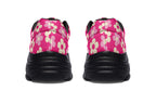 Cream Flowers On Hot Pink