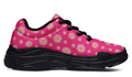 Daisies on Hot Pink