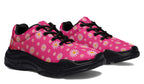 Daisies on Hot Pink