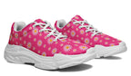 Daisies on Hot Pink