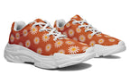 Daisies on Orange