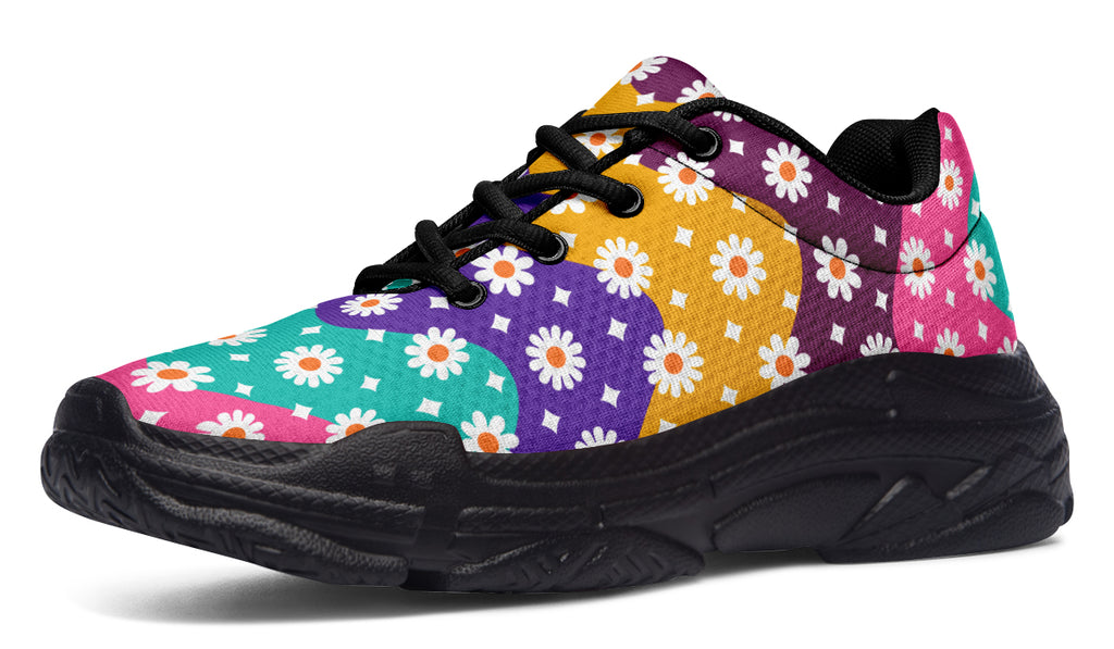 Electric Wave Daisies