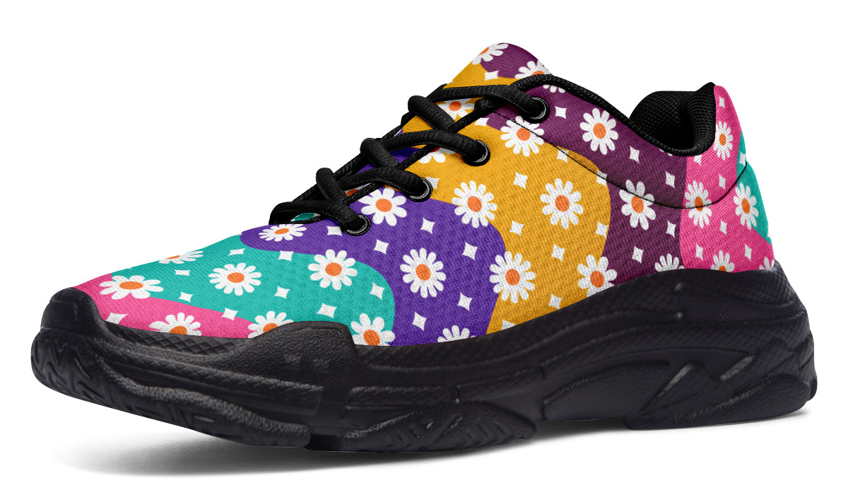 Electric Wave Daisies