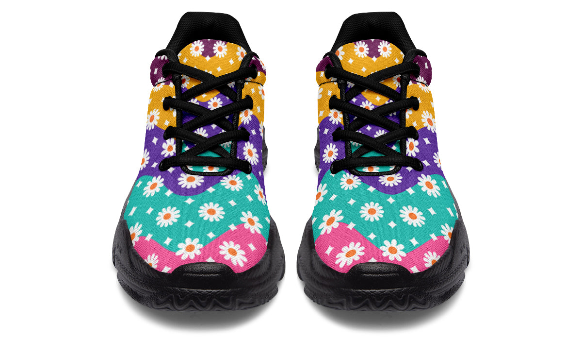 Electric Wave Daisies