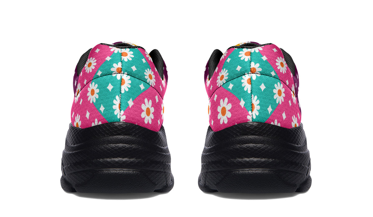 Electric Wave Daisies