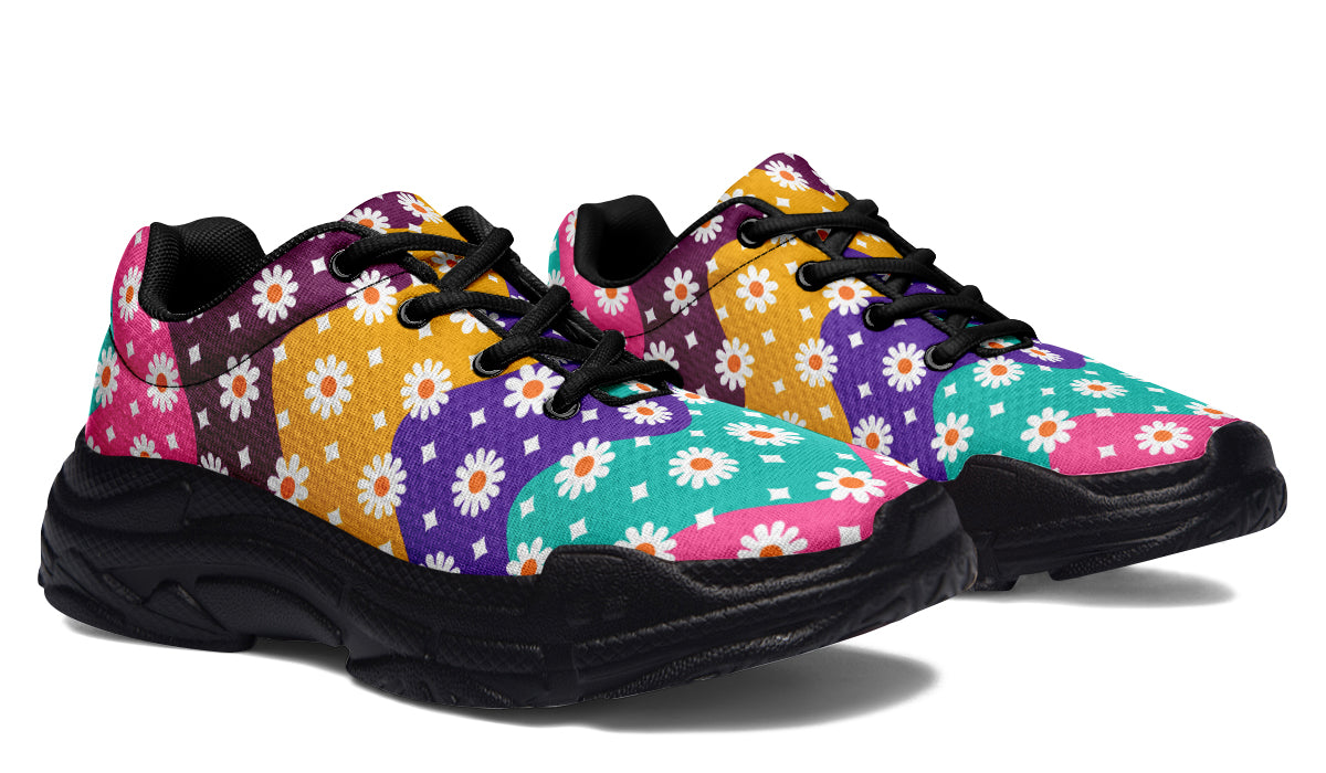 Electric Wave Daisies