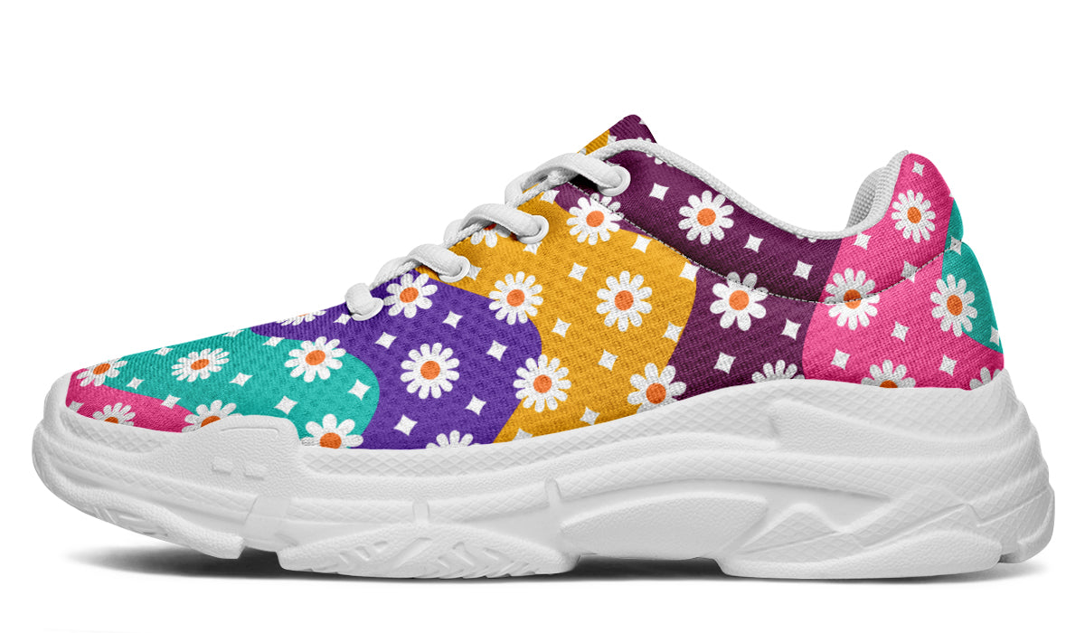 Electric Wave Daisies
