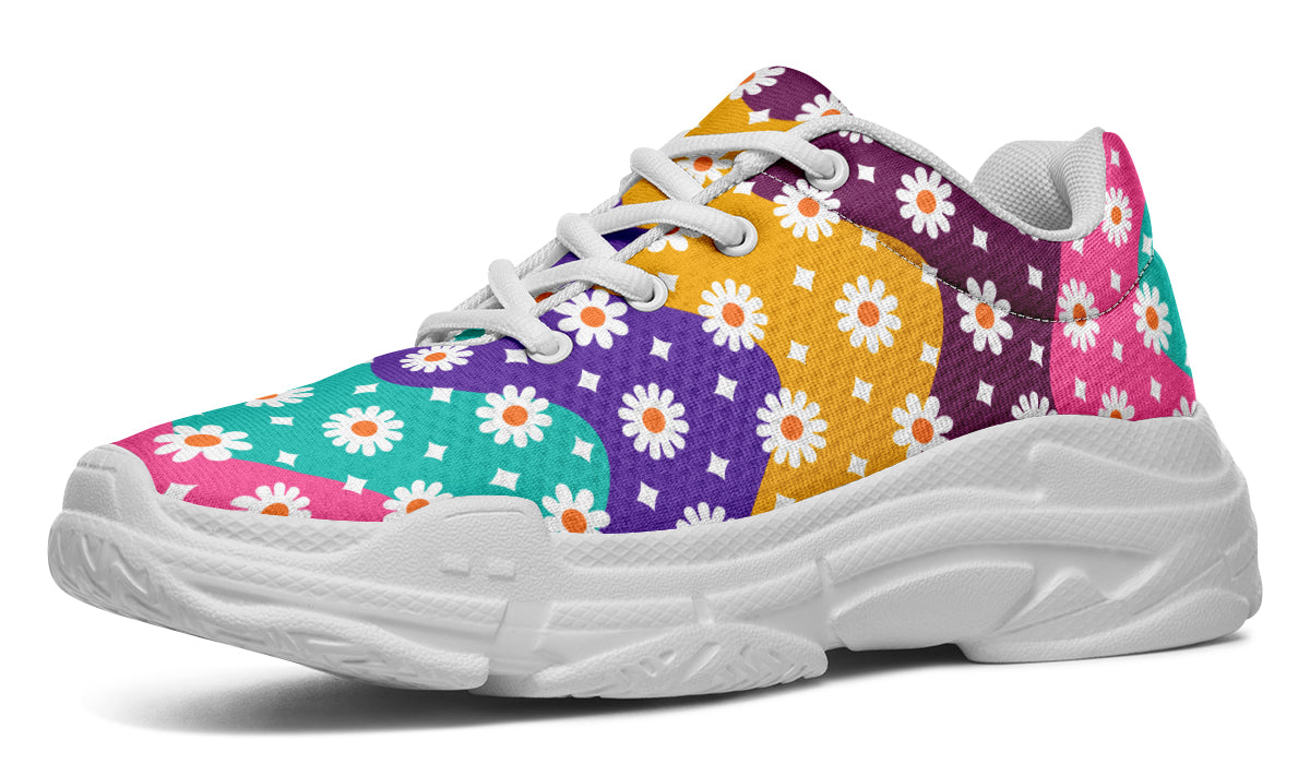 Electric Wave Daisies