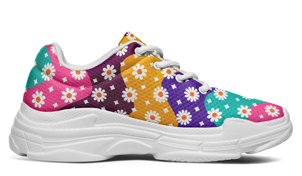 Electric Wave Daisies