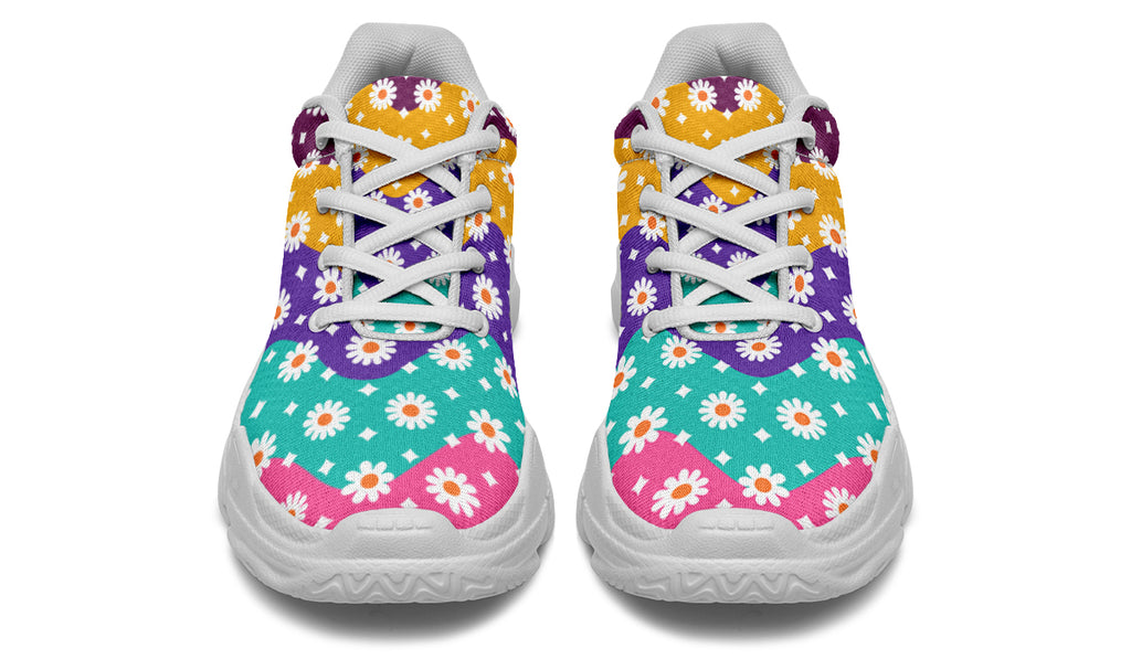 Electric Wave Daisies