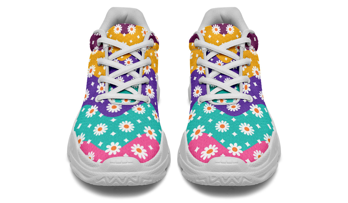 Electric Wave Daisies