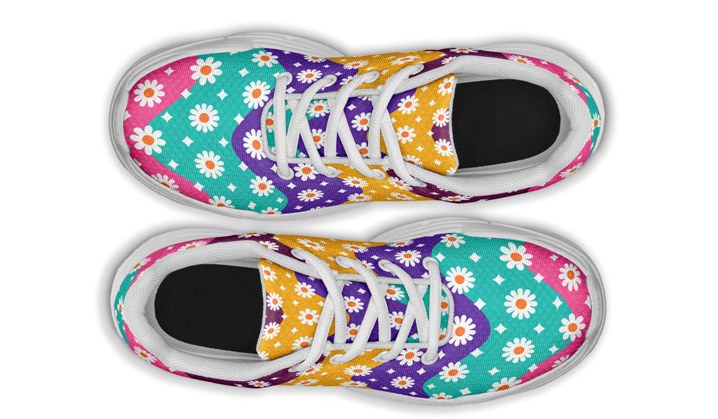 Electric Wave Daisies