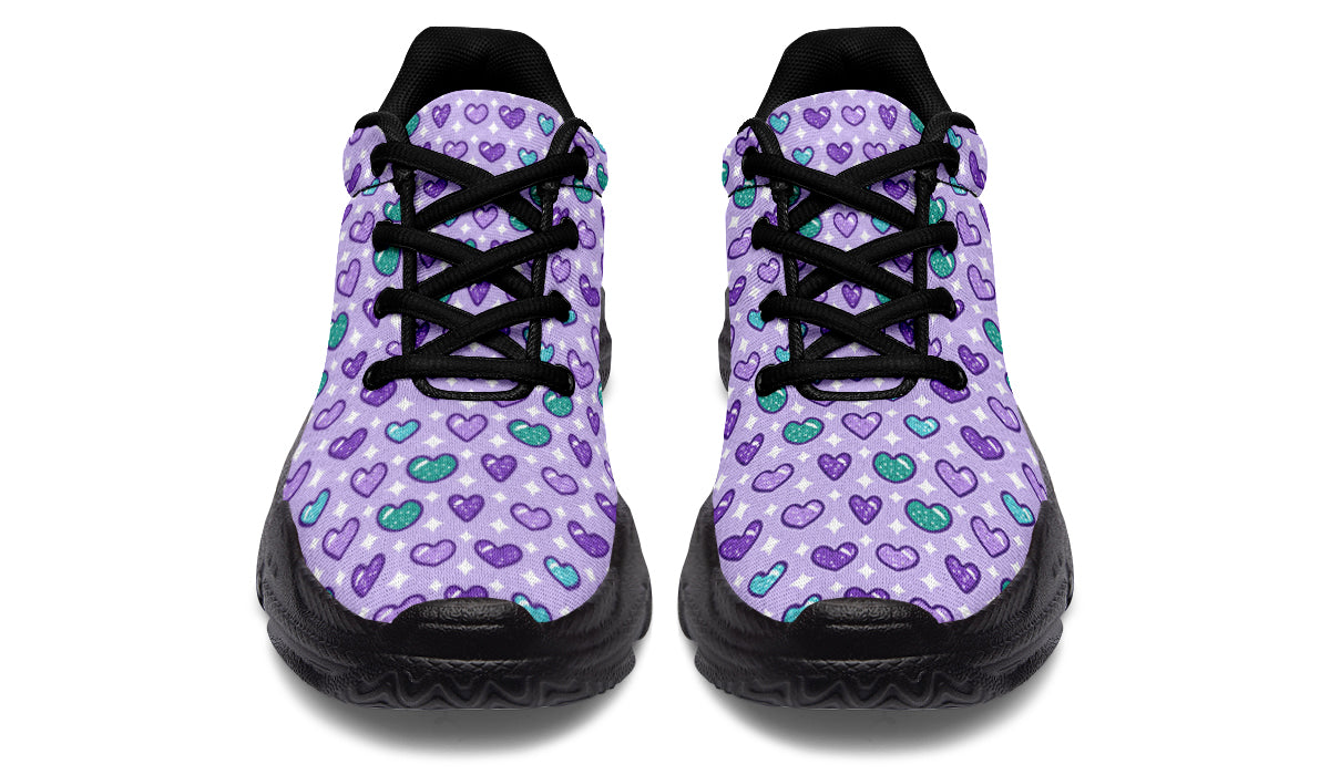 Glitter Hearts