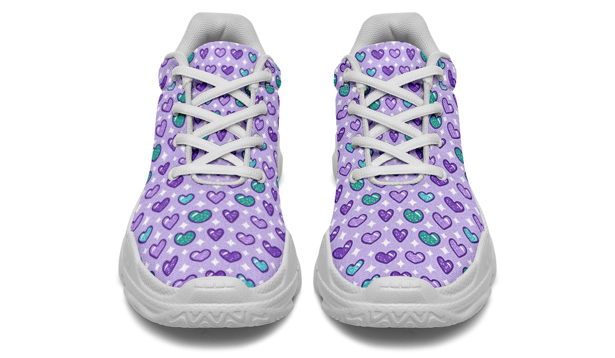 Glitter Hearts