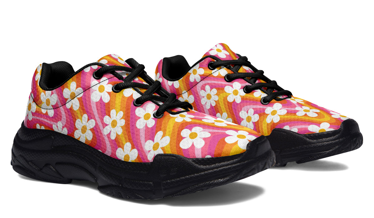 Groovy Waves Chunky Sneakers Test
