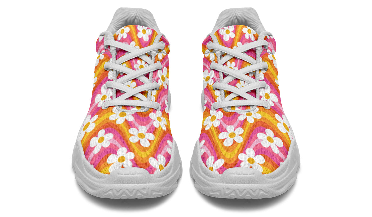 Groovy Waves Chunky Sneakers Test