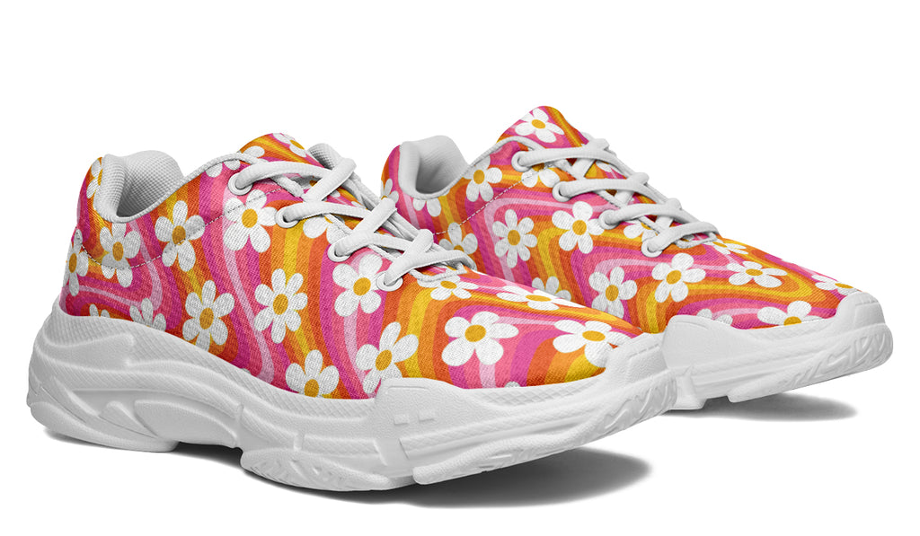 Groovy Waves Chunky Sneakers Test