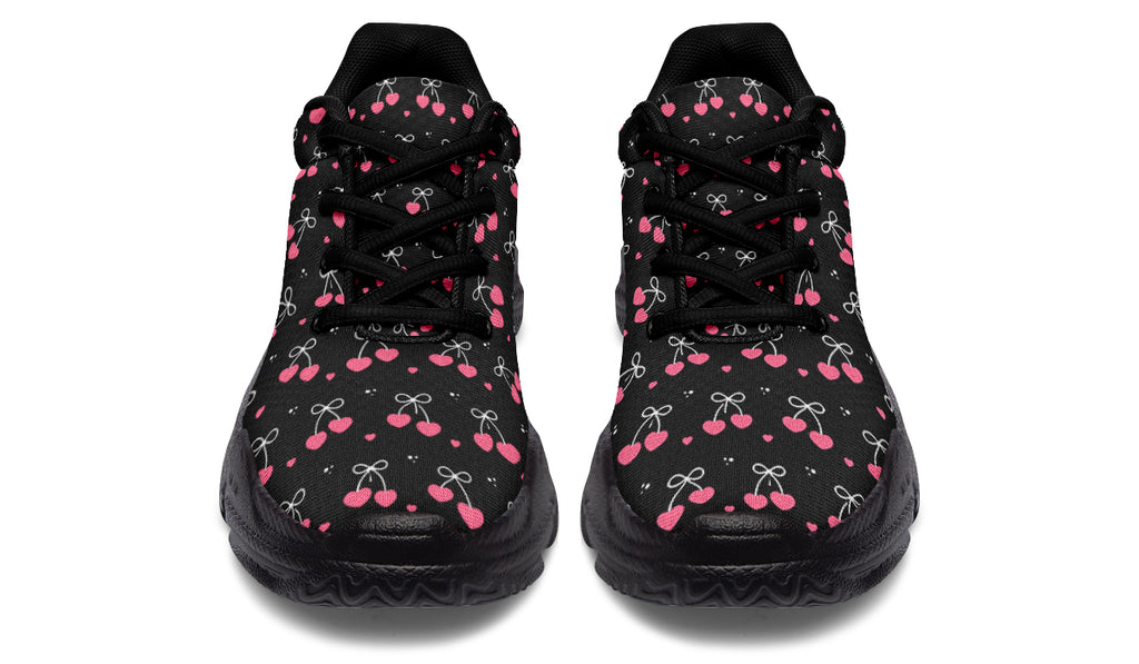 Heart Bows on Black