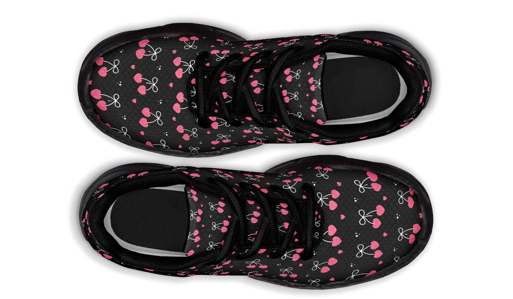 Heart Bows on Black