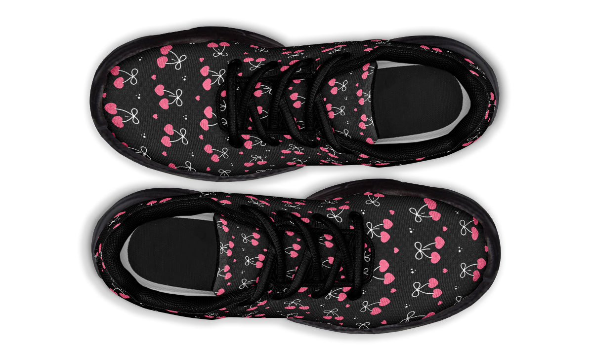 Heart Bows on Black