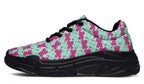 Hot Pink Bows on Mint
