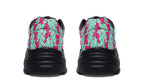 Hot Pink Bows on Mint