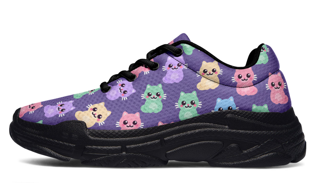 Pastel Cat Stack