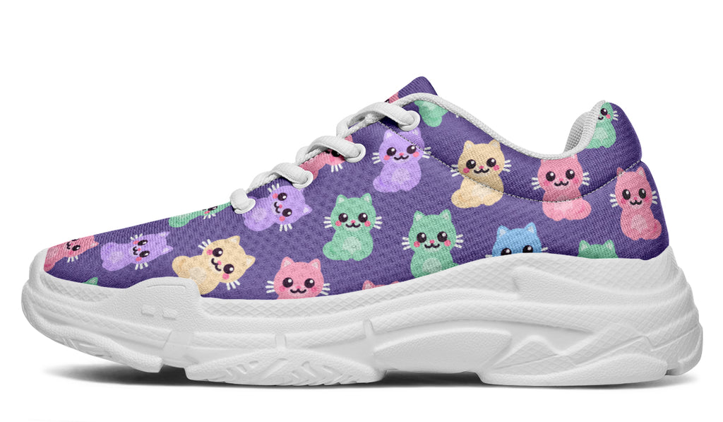 Pastel Cat Stack
