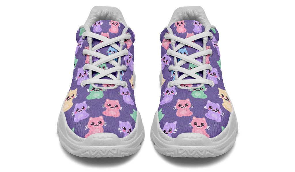 Pastel Cat Stack