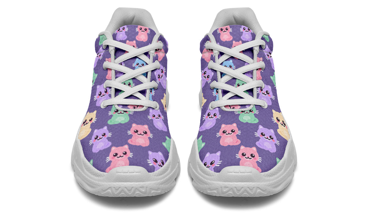 Pastel Cat Stack