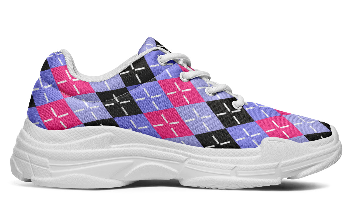 Periwinkle Argyle