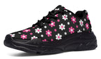 Pink And Black Flowers