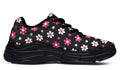 Pink And Black Flowers