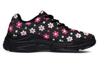 Pink And Black Flowers