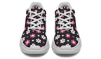 Pink And Black Flowers