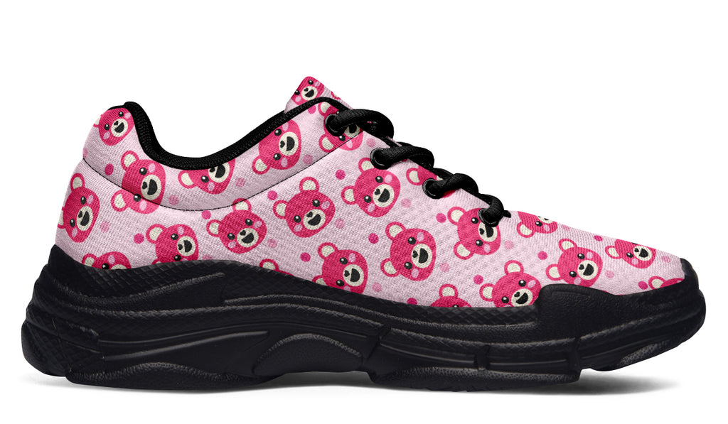 Pink Bear Faces