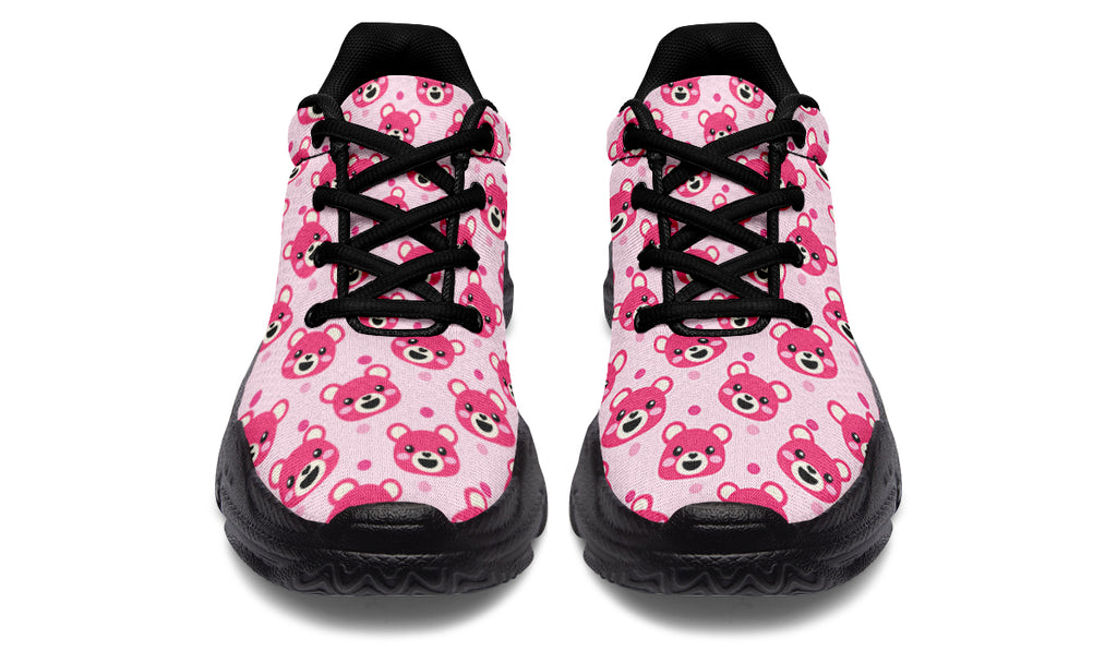 Pink Bear Faces